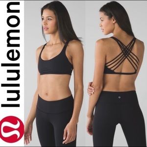 EUC Lululemon Free to be Wild Sports Bra 8